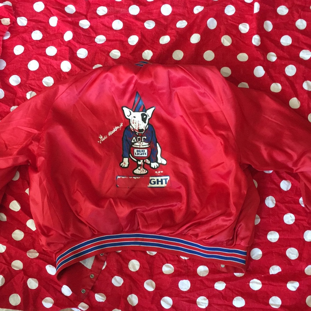 Bud light bomber jacket